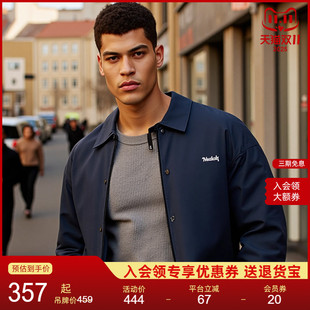 夹克潮牌秋冬款 good系列复古美式 男女情侣教练夹克 feel NEUINK