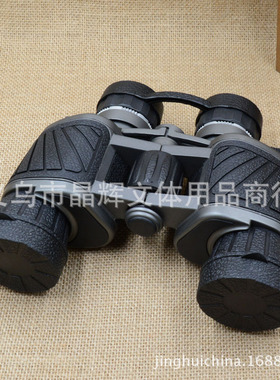晶辉厂家户外旅游野营用品黑色CC8x40mm双筒光学高清望远镜