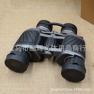 晶辉厂家户外旅游野营用品黑色CC8x40mm双筒光学高清望远镜