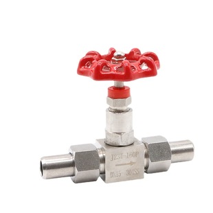 高压针型阀焊接截止阀 160P 不锈钢焊接针型阀 双活接针型阀J23W