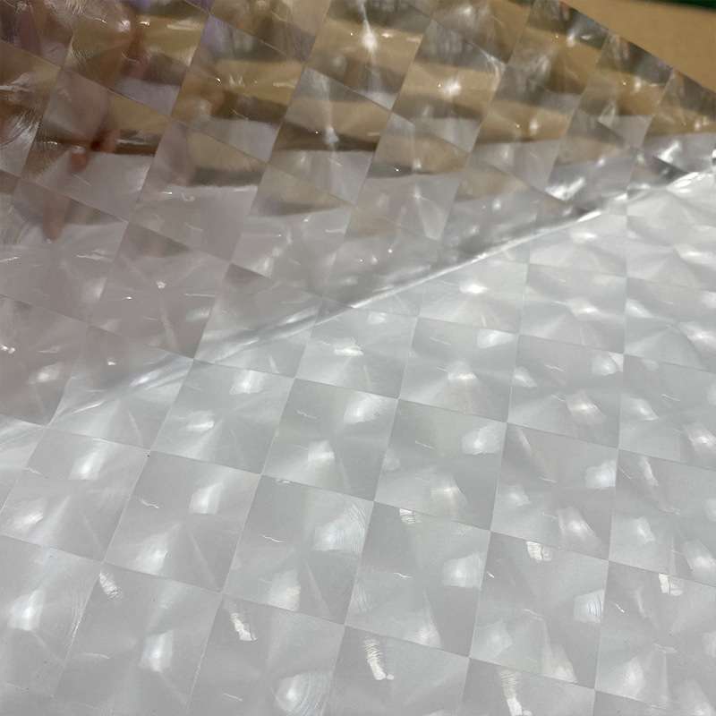 3D立体猫眼膜相片防刮保护膜无框画装饰画广告冷裱膜卷材防尘膜图片