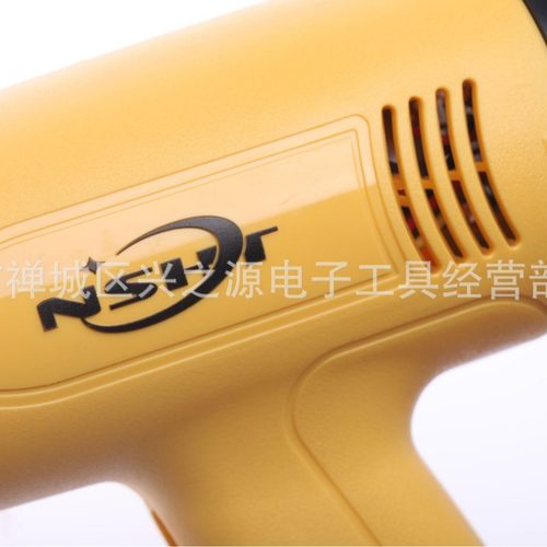 厂家直销1600W瓦可调温恒温热风枪汽车贴膜工业风筒 热风机热吹风