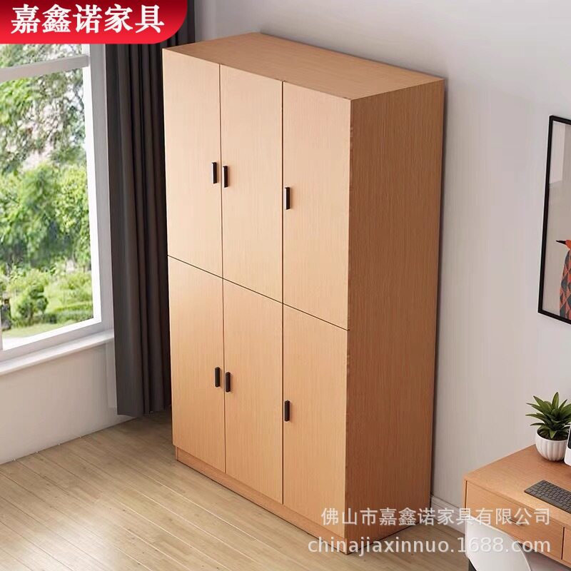 佛山免漆板家具厂家 出口东南亚中东欧美 板式衣柜收纳柜批发