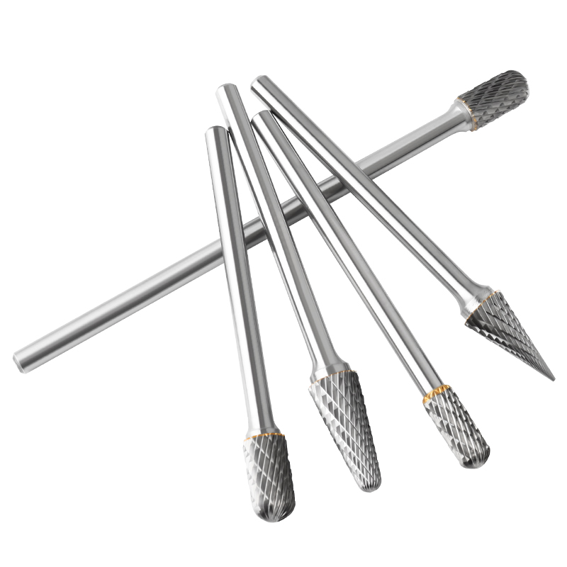 热销加长硬质合金旋转锉刀磨头6mm钨钢铣刀金属打磨头电磨头CLM形