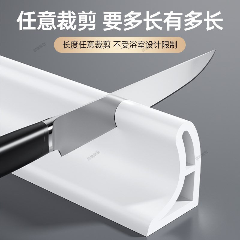 热销化妆室隔水条挡水神器浴室防水隔断厕所地面挡板淋浴洗澡干