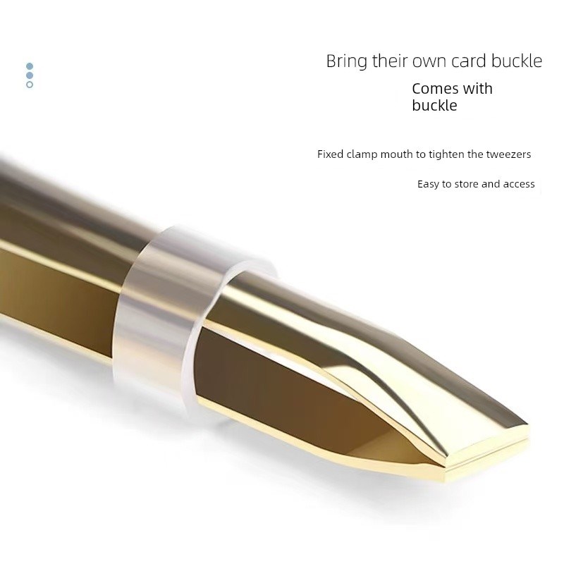 热销眉夹小镊子拔眉毛夹子拔毛钳不锈钢拔胡子神器修眉套装高精工