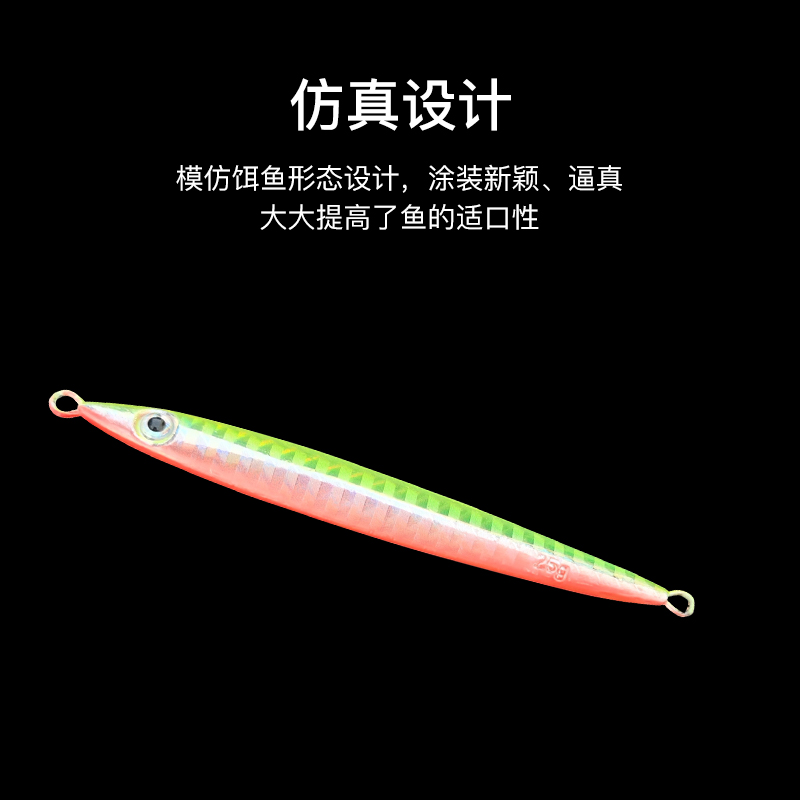 热销锚鱼铁板探钓路亚假饵渔具垂钓鲢鳙鲤鱼池塘鱼钩钓鱼户外用品