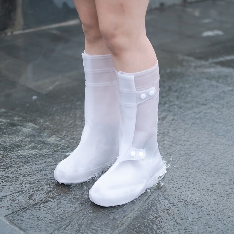 热销雨鞋套超高筒防水耐磨防滑雨靴下雨天男女外出旅游防雨水鞋PV