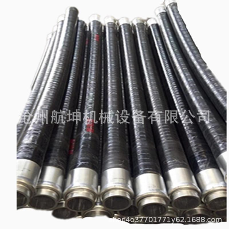 热销热销125混凝土胶管软管钢丝泵车软管桩基混凝土输送四层3米胶