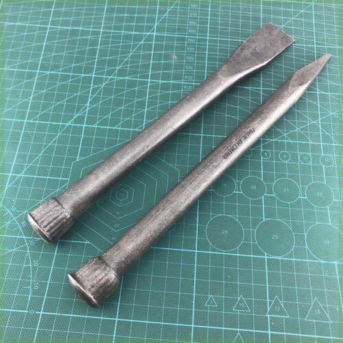 热销錾子水泥凿子特钢扁头凿钢冲子样冲凿石匠锤子劈石器石工钢凿