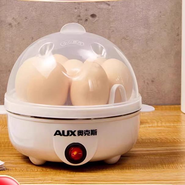 日本进口煮蛋蒸蛋器双层自动断电家用小型鸡蛋迷你多功能早餐机