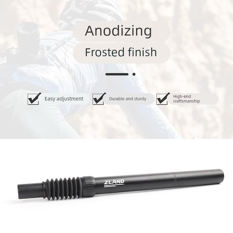 ZLAND自行车减震座管山地公路车坐管避震坐杆铝合金座杆软硬可调