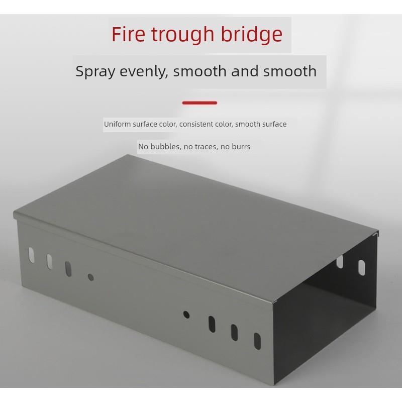 电缆槽200X100梯架热镀锌防火金属铝合金桥架304不锈钢桥架