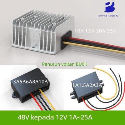 DC-DC24V36V48V60V72V80V100V转12V降压模块电源转换器直流变压器