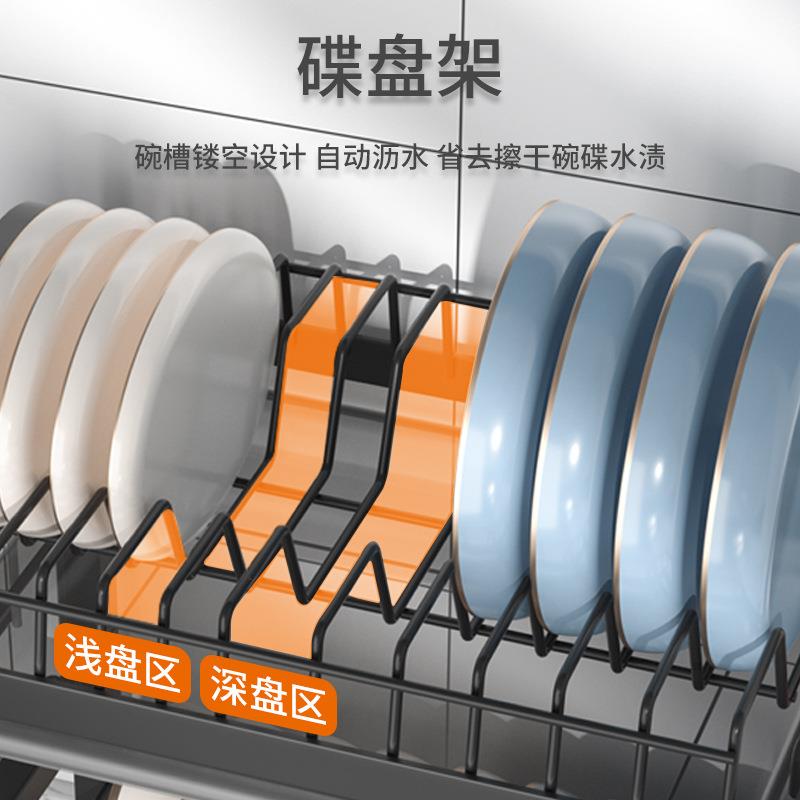 直销新款厨房置物架碗架沥水架碗碟碗盘收纳架碗筷餐具收纳盒家用