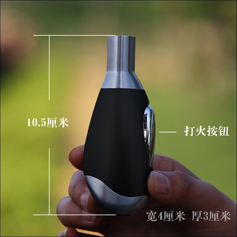 热销便携式小焊枪 喷枪高温充气直冲打火机防风喷火枪户外烧烤点