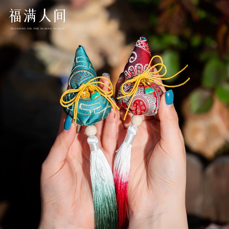 热销福禄安康葫芦香包衣柜持久香气车载挂饰端午节随身香囊装饰伴