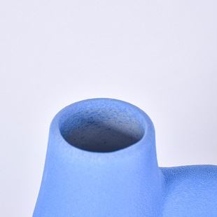 热销现货速发创意莫兰迪色陶瓷花瓶客厅插花雪柳干花摆件桌面摆件