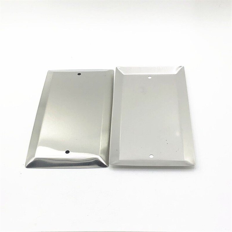 热销不锈钢等电位联结端子箱盖子TD28小型小号等电位箱面板盖 孔