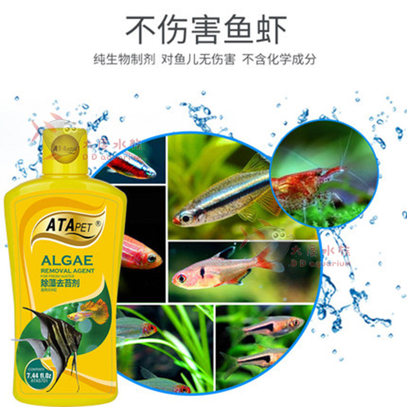 热销ATA除藻剂硝化综合鱼药白点净水质稳定除氯氨澄清剂