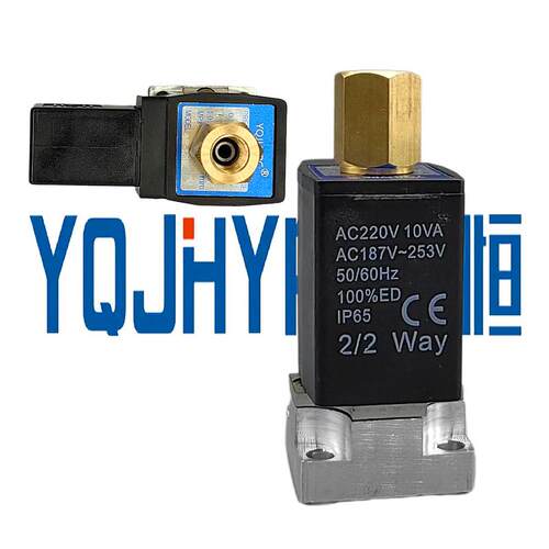 热销螺杆空压机电磁阀亚德客底板式AC187V-253V进气阀加载电磁阀1