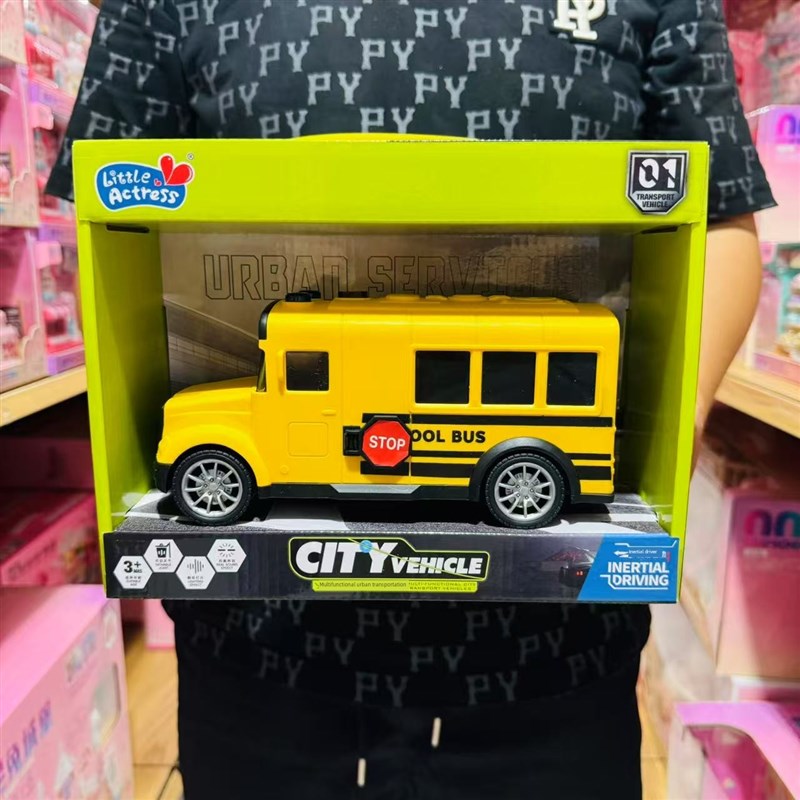 热销小演员惯性人工警车救护车消防车挖掘机工程多功能运输车玩具
