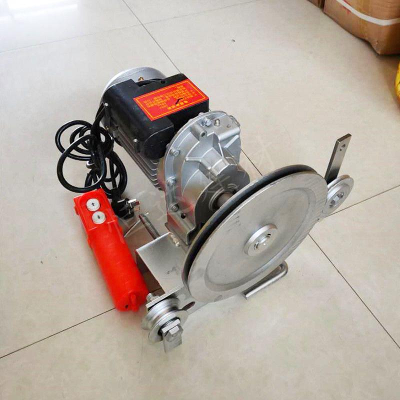 热销钢丝绳拉绳机电动吊篮电梯更换收放机放绳器220V380V施工用收