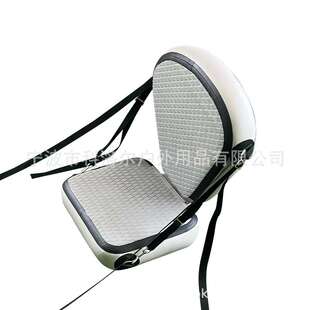 充气浆板座椅kayak充气座椅EVA充气坐垫靠背独木舟靠背