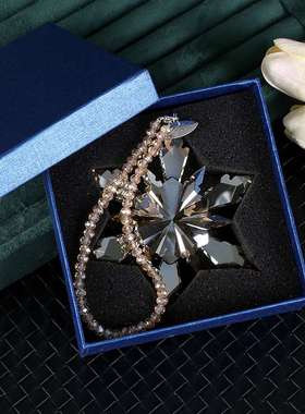 汽车内饰挂件 水晶雪花车挂装饰用品 个性潮流风格挂件用品