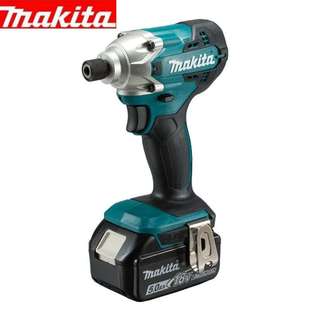 Makita牧田DTD156Z 冲击起子机螺丝批18V锂电工具155Nm SFJ充电式