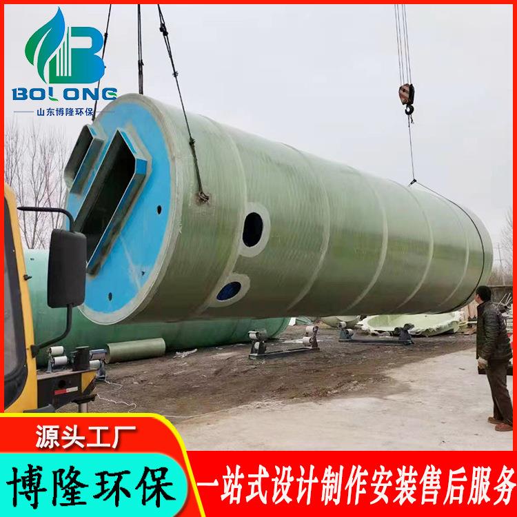 聚合物一体化泵站全自动污水雨水处理泵站河道治理污水提升泵站