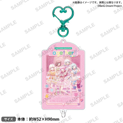 Bushiroad Creative Pastel*Palettes Special Event 纪念钥匙扣