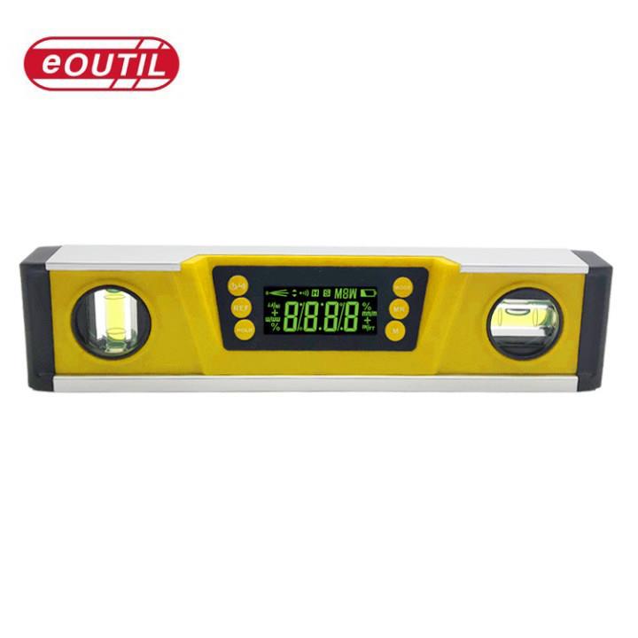 DL135数显角度尺电子水平仪10英寸LCD屏背光数字水平尺2022畅销