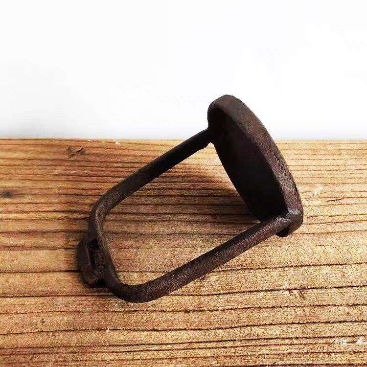 收纳物件摆件油灯钥匙盘蜡台马蹬烛台收藏装饰烛台铁艺