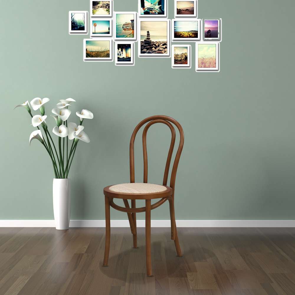 椅子靠背民宿实木餐椅设计师Thonet18号凳子索奈特经典简约欧式