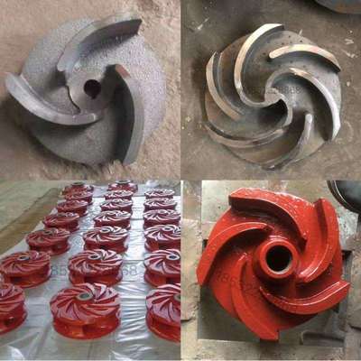 YZ液下渣浆泵叶轮ZJQ潜水渣浆泵叶轮65QV100RV80LP立式渣浆泵叶轮