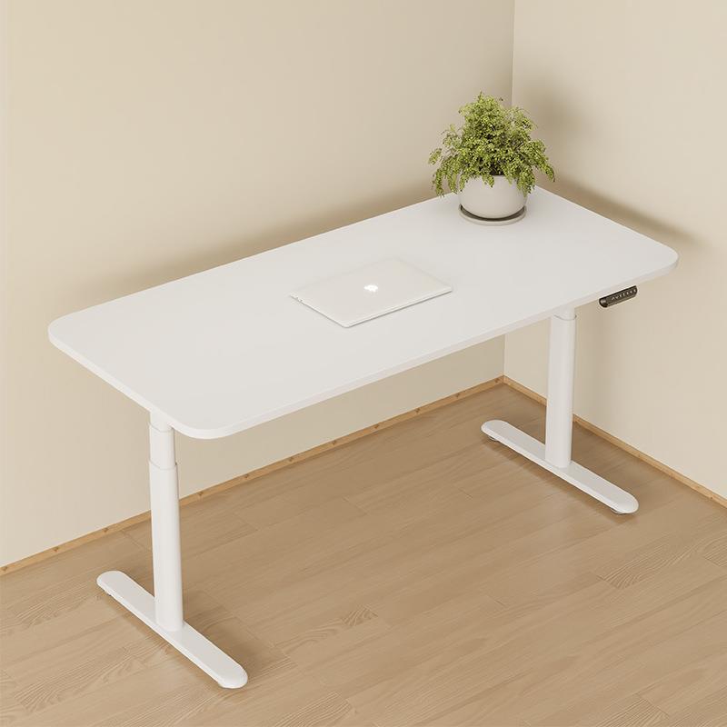 畅腾双电机三节椭圆管电动升降桌升降电脑办公桌升降桌腿