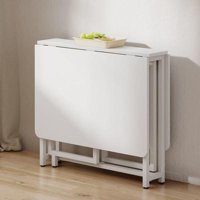 折叠餐桌家用小户型可移动饭桌简易吃饭桌子餐椅小饭台超薄折叠桌