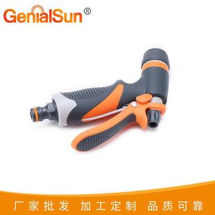 园 直销新款 单功能塑料园林水枪 家用浇花刷车工具 高压洗车水枪
