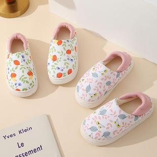 月子鞋 产妇产后用品软底包跟春秋款 直销新款 夏季 子 薄款 孕妇棉拖鞋
