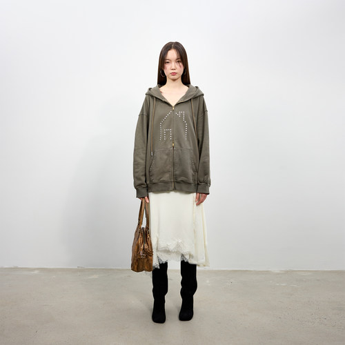 antennaeffect复古连帽卫衣