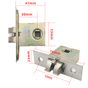 热销25mm30mm50孔距锁舌卫生间门锁利厨房厕所锁芯阳台锌铝合金门