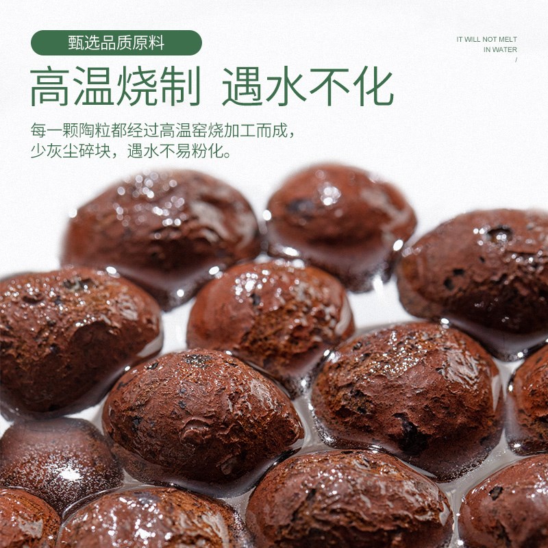 热销陶粒水培专用颗粒水培植物定植固定发财树沉水铜钱草盆绿萝固