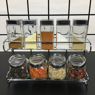 热销样板房厨房摆件装饰品现代简约橱柜调味罐储物罐油壶套装组合