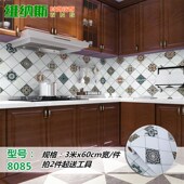热销加厚防水家用厨房防油贴纸耐高温瓷砖柜灶台用翻新贴PVC自粘