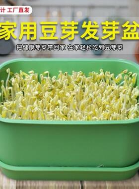 新款直销豆芽发芽盆神器豆芽罐子家用生豆芽机无公害发豆芽桶黄豆