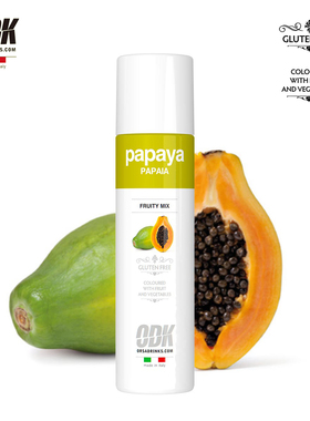 ODK木瓜果酱750ml/1kg 意大利进口口味自然专业调饮果汁感足