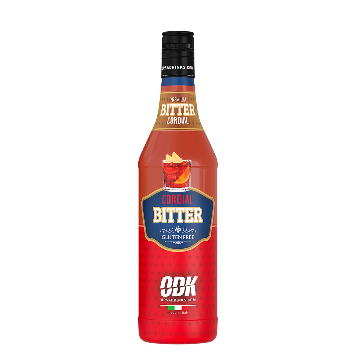 ODK金巴里风味苦汁750ml/1kg 意大利进口无酒精鸡尾酒调酒