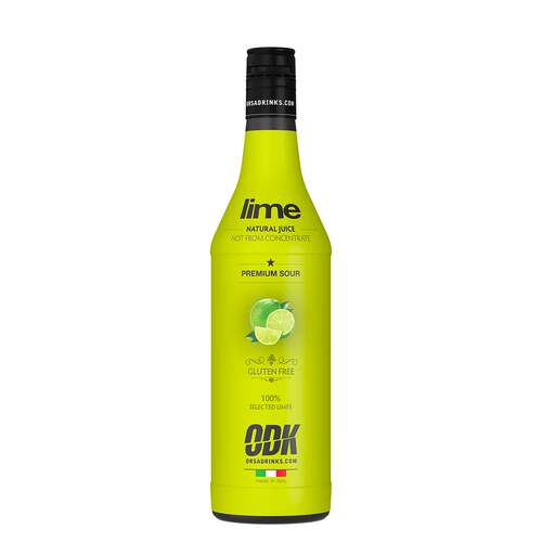 ODK青柠汁750ml 意大利进口原产地巴西 非浓缩还原纯汁