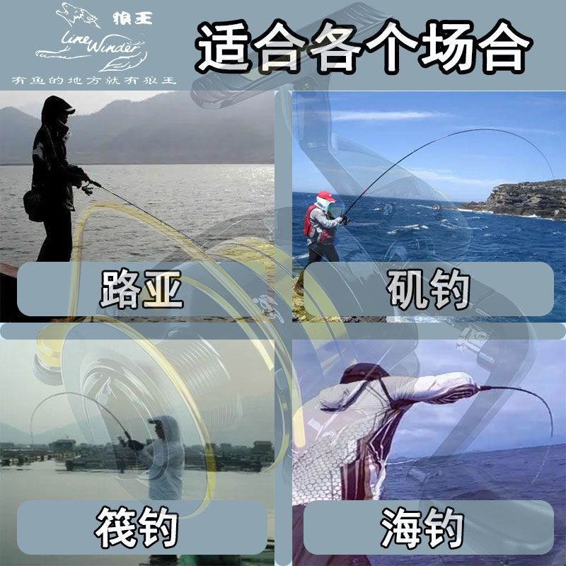 狼王天波无间隙渔轮纺车轮金属线杯小鱼轮筏钓矶钓冰钓海钓路亚轮
